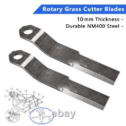 10mm NM400 Steel For Mower King Brush Hog Skidsteer Rotary Grass Cutter Blades