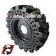 10x16.5 Maximizer Gt Solid Skid Steer Tires Flat Proof Set Of 4 With Rim