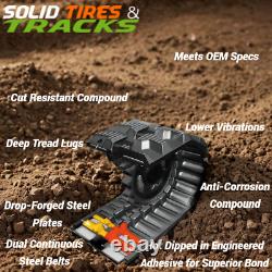 13 320x86x52 Skid Steer Track for Takeuchi TL130, TL230, TL8 Gehl 60 Mustang 16