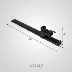 1500lb/2000lb/4000lb Clamp on Loader Bucket Skidsteer Tractor Pallet Fork Chain