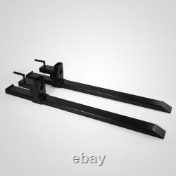 1500lb/2000lb/4000lb Clamp on Loader Bucket Skidsteer Tractor Pallet Fork Chain
