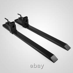 1500lb/2000lb/4000lb Clamp on Loader Bucket Skidsteer Tractor Pallet Fork Chain