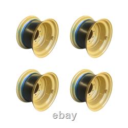 16.5x9.75,8 lug Skid Steer Wheels/Rims for Cat 236,246 & more-fits 12-16.5 Tires