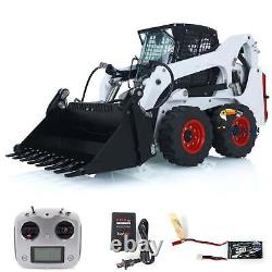 1/14 LESU Hydraulic RC Assembled Wheeled Skid-Steer Loader Aoue LT5H I6S Sound