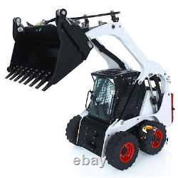 1/14 LESU Hydraulic RC Assembled Wheeled Skid-Steer Loader Aoue LT5H I6S Sound