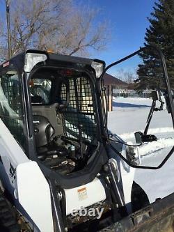 1/2 Bobcat S650 to S850 LEXAN Mulcher Mower Door Polycarbonate Skid Steer