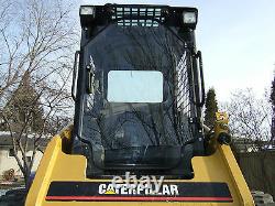 1/2 CAT Door ONLY! Caterpillar Lexan Polycarbonate Mulcher Mower skid steer