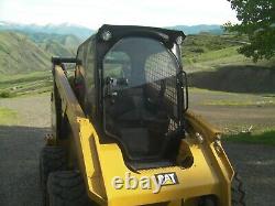 1/2 Cat D series Skid Steer Door LEXAN Polycarbonate. Lifetime Warranty