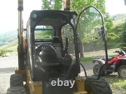 1/2 Cat D series Skid Steer Door LEXAN Polycarbonate. Lifetime Warranty