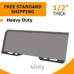 1/2 Quick Tach Attachment Mount Plate Skid Steer Loader For Bobcat Kubota