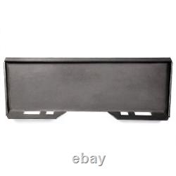 1/2 Quick Tach Attachment Mount Plate Skid Steer Loader For Bobcat Kubota