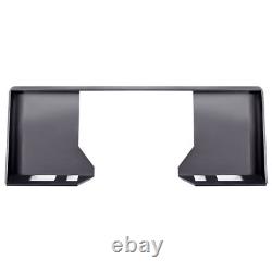 1/2 Skid Steer Mount Plate Adapter Loader Quick Tach Attachment For Bobcat