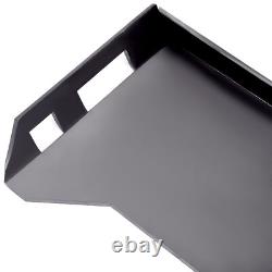 1/2 Skid Steer Mount Plate Adapter Loader Quick Tach Attachment For Bobcat