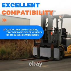 1/2 thick Skid Steer Mount Plate Adapter Loader Quick Tach Attachment Metal