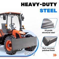 1/2 thick Skid Steer Mount Plate Adapter Loader Quick Tach Attachment Metal