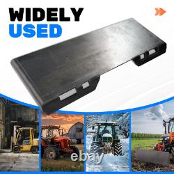 1/2 thick Skid Steer Mount Plate Adapter Loader Quick Tach Attachment Metal