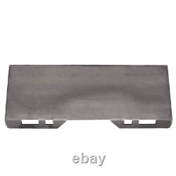 1/2 thick Skid Steer Mount Plate Adapter Loader Quick Tach Attachment Metal
