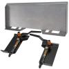 1/4 5/16 3/8 1/2 Skid Steer Mount Plate Latch Box For Buckets Tractor Attach