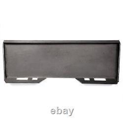 1/4 5/16 3/8 1/2 Steel Quick Tach Mount Plate Skid Steer Loader Bucket Plate