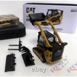 1/50 Scale Caterpillar 259D3 Compact Skid Steer Loader Alloy Model ToyGift 85677