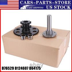 1 Set Chain Drive Cluster Sprocket D76529 D64175 Fits Case Skid Steer 1845c New