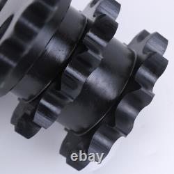 1 Set Chain Drive Cluster Sprocket D76529 D64175 Fits Case Skid Steer 1845c New