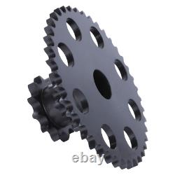 1 Set Chain Drive Cluster Sprocket D76529 D64175 Fits Case Skid Steer 1845c New