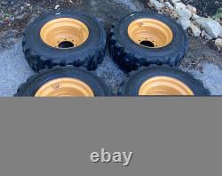 1 or 4-12-16.5 SKS-1 Skid Steer Tire/Rim for Case 1845C & others-12X16.5-14PLY