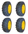 1 Or 4-hd 10-16.5 Galaxy Xd2010 Skid Steer Tires/rims (8 Lug) For New Holland