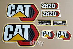 2014-2020 New Style 262d Custom Sticker Skid Steer Caterpillar Cat Decal 262 D