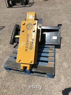 2021 Agrotk 750 680 Hydraulic Post Driver Hammer Pounder Skid Steer WE SHIP