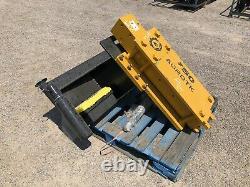 2021 Agrotk 750 680 Hydraulic Post Driver Hammer Pounder Skid Steer WE SHIP