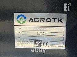 2021 Agrotk 750 680 Hydraulic Post Driver Hammer Pounder Skid Steer WE SHIP