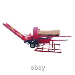 22t Firewood Wood Processor Log Splitter Skid Steer Attachment Forestry Machine