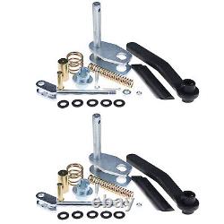 2X New For Case Skid Steer 1838 1835C 1840 Quick Attach Coupler Latch 227873A1
