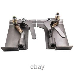 2X Weld On Skid Steer Quick Attach Conversion Adapter Quick Tach Latch Box