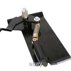 2X Weld On Skid Steer Quick Attach Conversion Adapter Quick Tach Latch Box