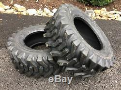 2 NEW 12-16.5 Skid Steer Tires Camso sks332 12X16.5 For Bobcat & others