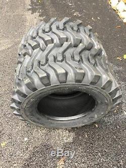 2 NEW 12-16.5 Skid Steer Tires Camso sks332 12X16.5 For Bobcat & others