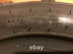 2 NOS 18x8.50-10 Carlisle Trac Chief Industrial/Skid Steer Tires USA
