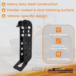 2 Receiver Trailer Hitch Skid Hitch Attachment for Skid Steer Loader 20000 LBS