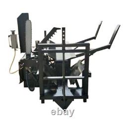 30t Firewood Wood Processor Log Splitter Skid Steer Attachment Forestry Machine