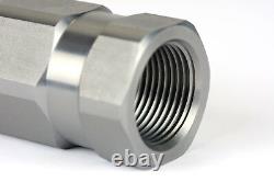 3/4 NPT Pair Hydraulic Flat Face Quick Coupler Skid Steer Bobcat ISO 16028