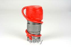 3/4 NPT Pair Hydraulic Flat Face Quick Coupler Skid Steer Bobcat ISO 16028