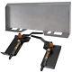 3/8 Skid Steer Tractor Mount Plate &latch Box For Quick Tach Bucket Attachment