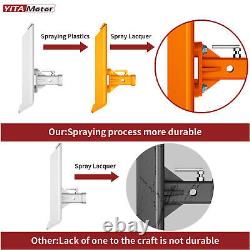 3/8 Thick Skid Steer Mount Plate Quick Attach With Removable 2 Hitch Orange
