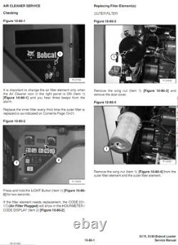 3 Manuals Bobcat S185 Skid Steer Manual Operators, Parts & Service Repair Owners