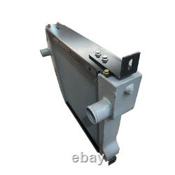 3 Row Radiator New Fit For Case Skid Steer Loader 1840 1845C 301877A2 Diesel