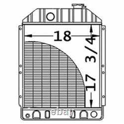 3-row Radiator For New Holland Skid Steer L555 L554 John Deere 675 # Mg771716