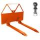 46 2600lbs Tractor Skid Steer Quick Tach Pallet Forks Attachmemt Universal Us